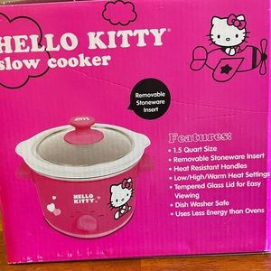 Hello kitty stoneware slow cooker